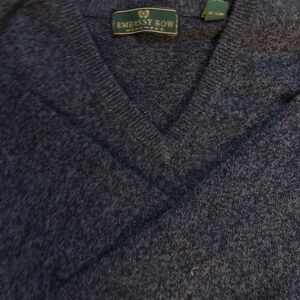 Navy cashmere sweater